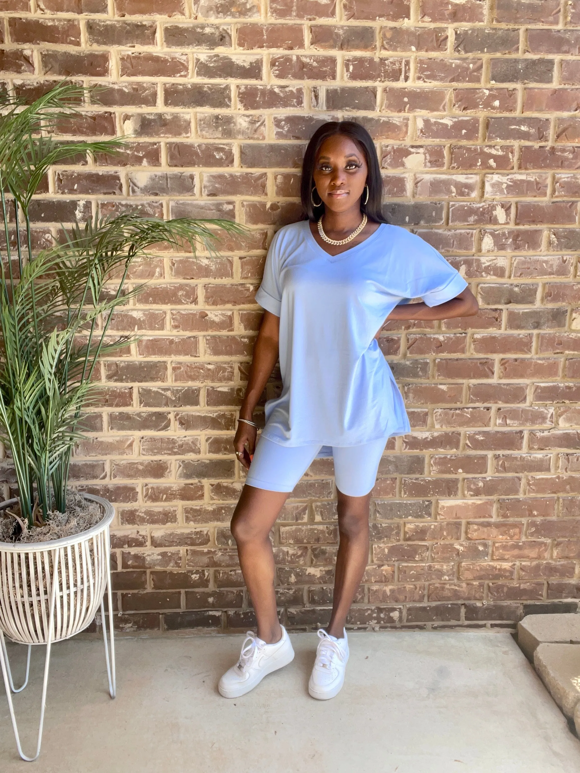 Butter Soft Biker Shorts Set